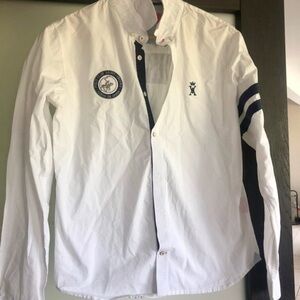 Shirt button down 14T white collection Saint Tropez Vicomte A White